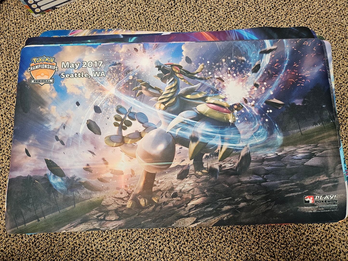 Kommo-o Pokemon Regional Playmat