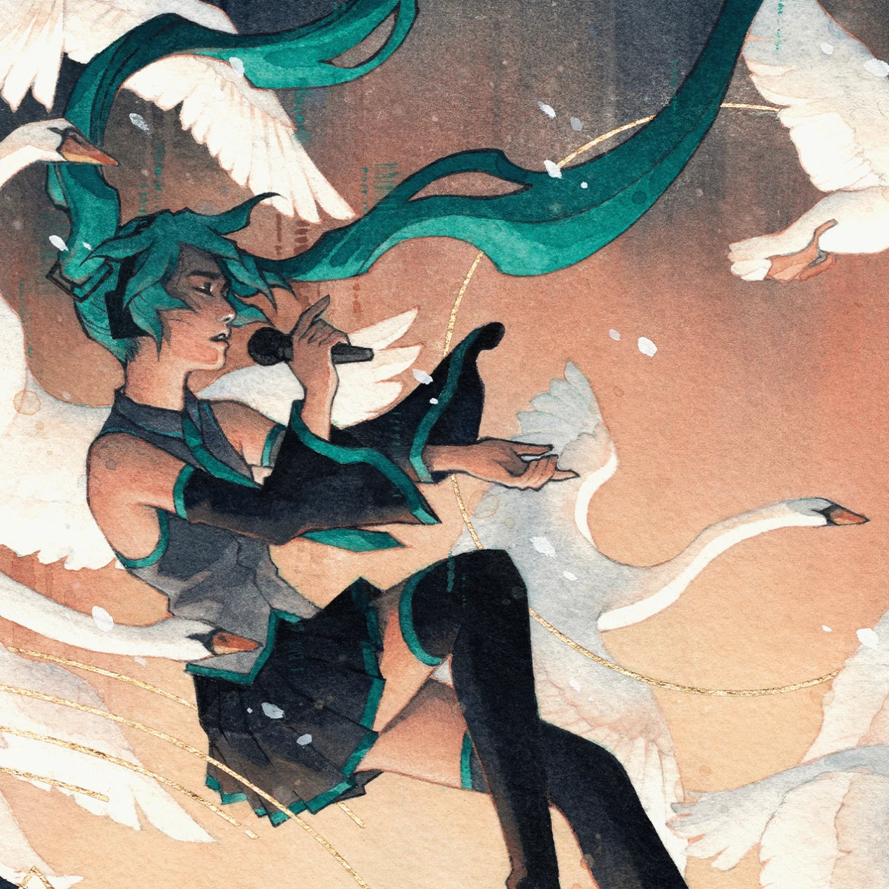 Hatsune Miku: Winter Diva MTG Secret Lair