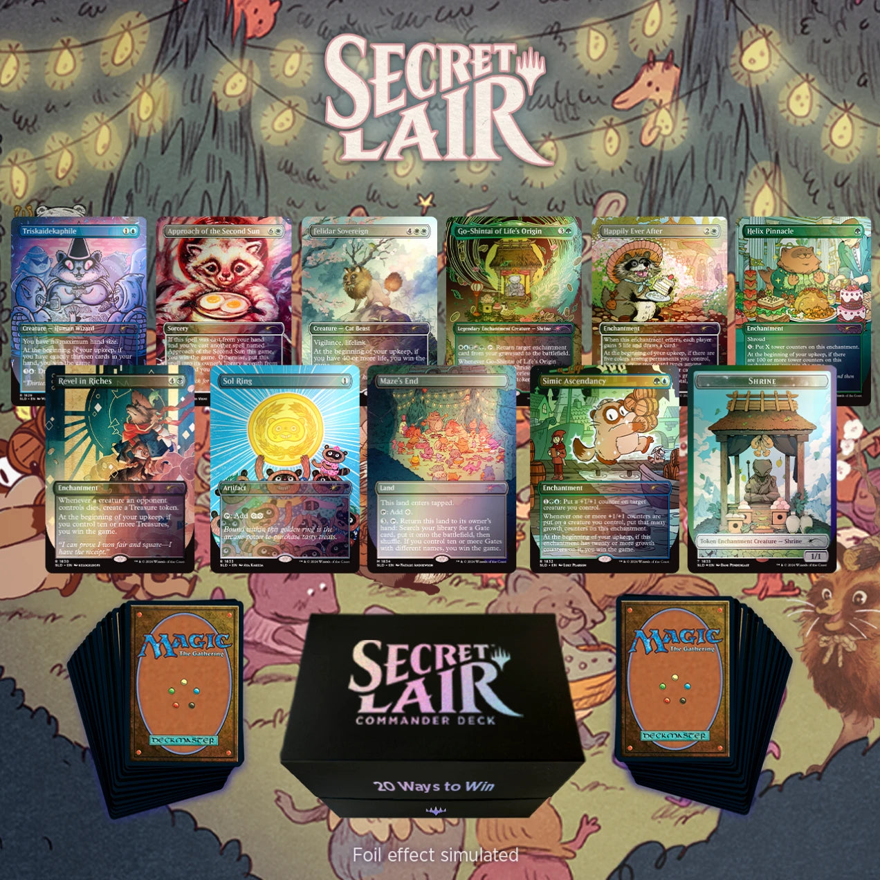 Commander Deck: 20 Ways to Win MTG Secret Lair