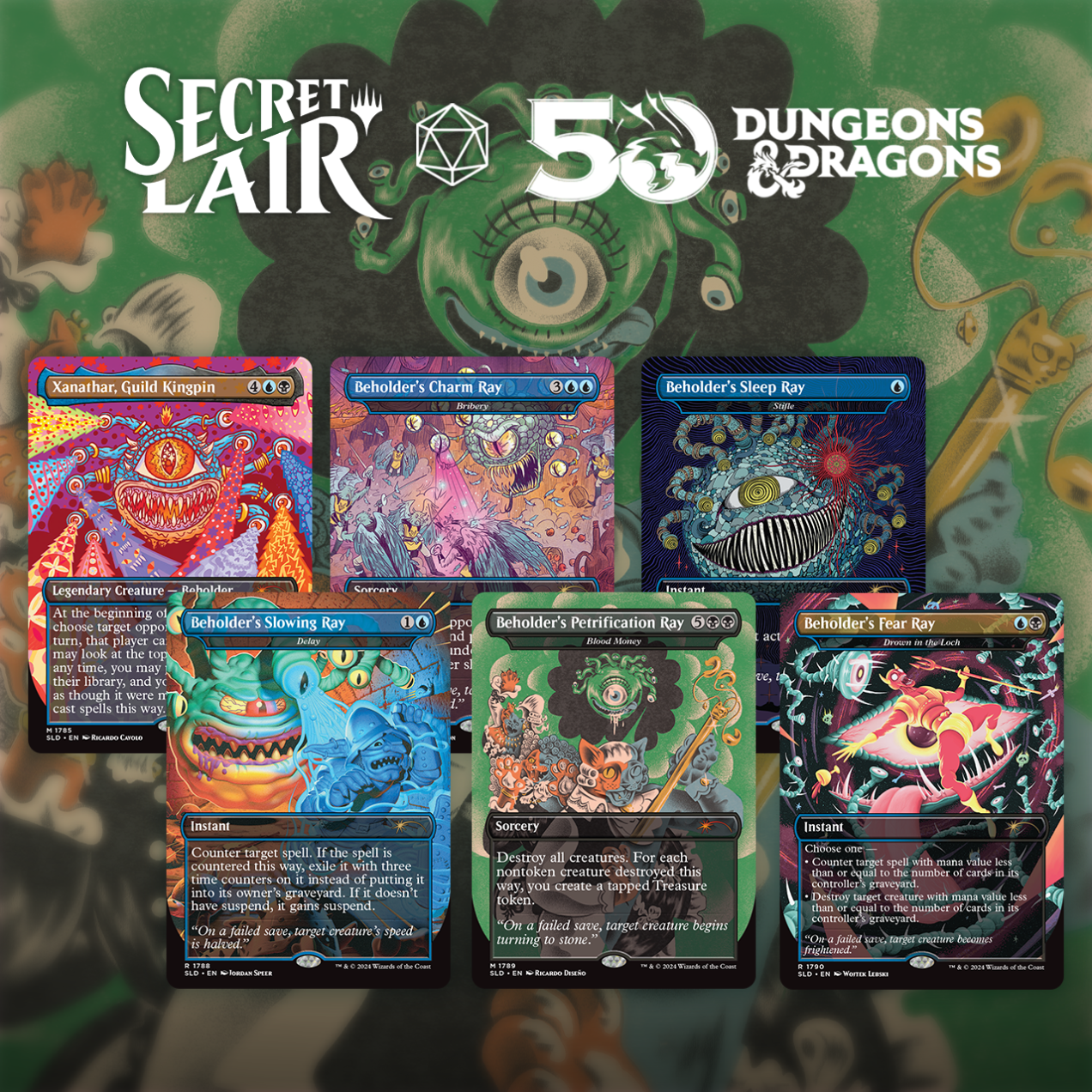 Dungeons & Dragons®: Death is In the Eyes of the Beholder I MTG Secret Lair