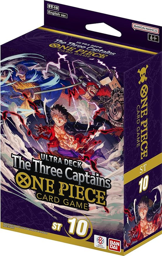 One Piece Ultra Deck: The Three Captains - ST-10