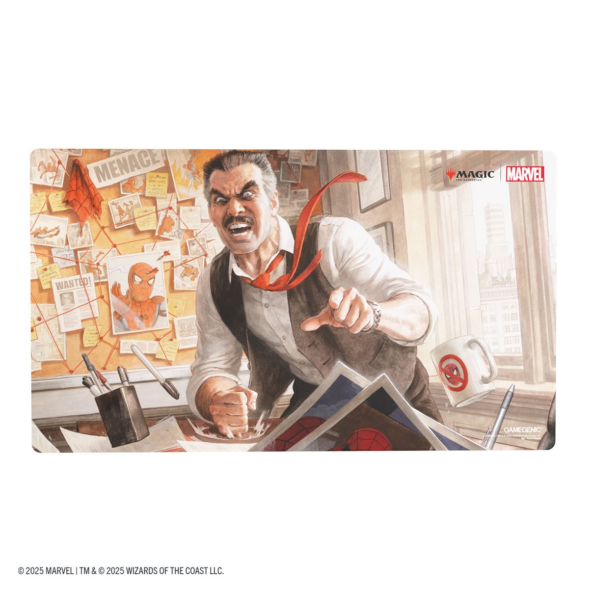 Magic: The Gathering - Marvel's Spider-Man: J. Jonah Jameson Stiched Playmat