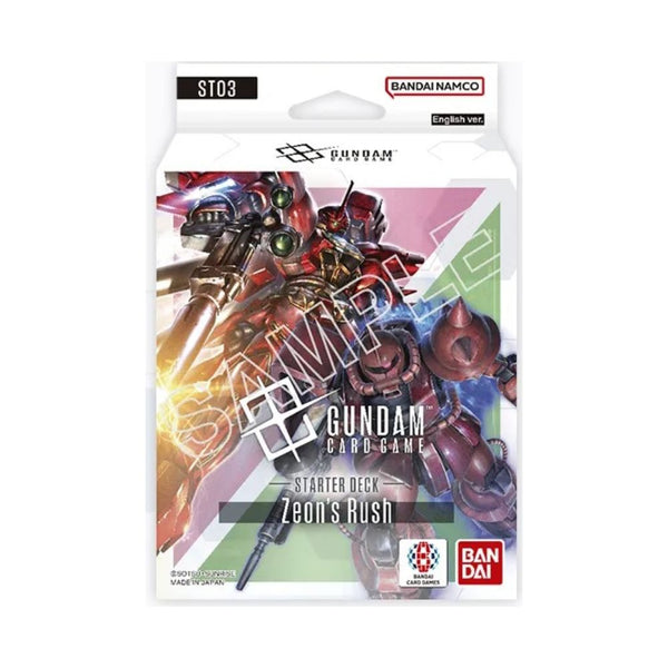 Zeon's Rush Structure Deck ST-03 Gundam CG