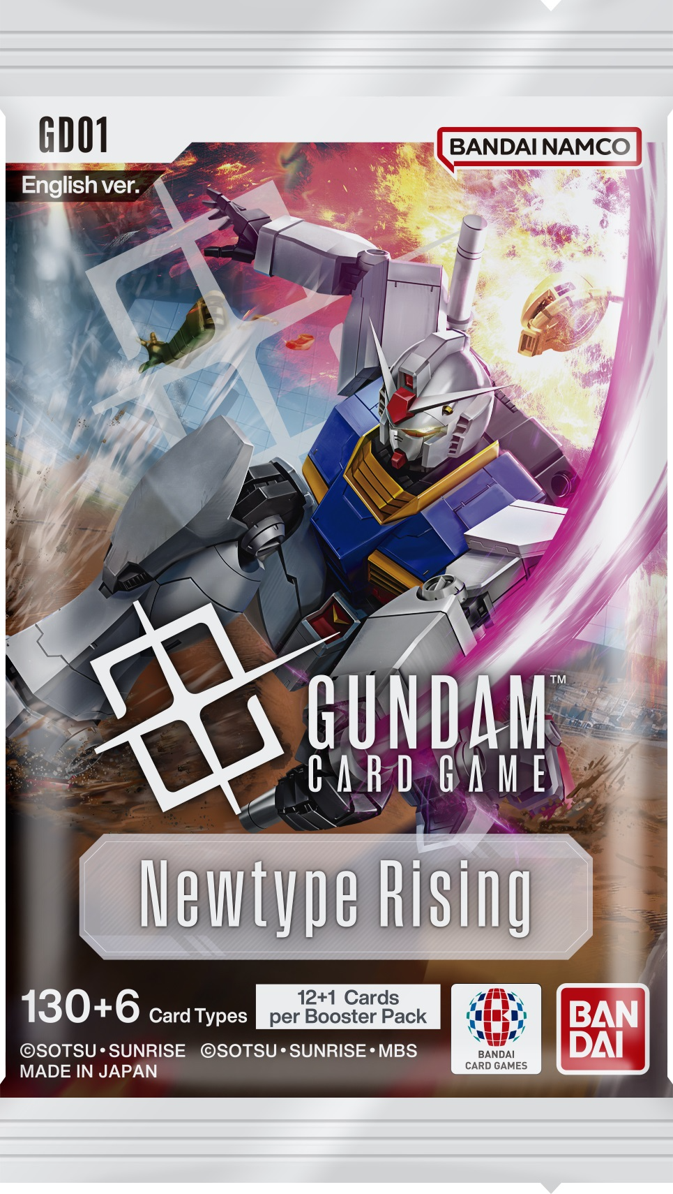 Newtype Rising Booster Pack GD-01 Gundam CG