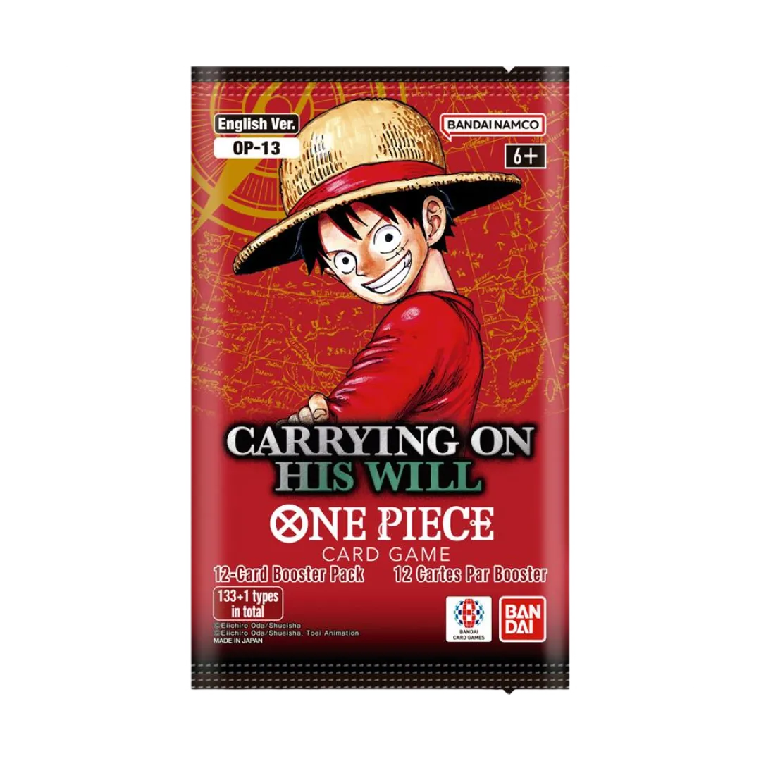 Carrying On His Will OP-13 Booster Pack One Piece CG