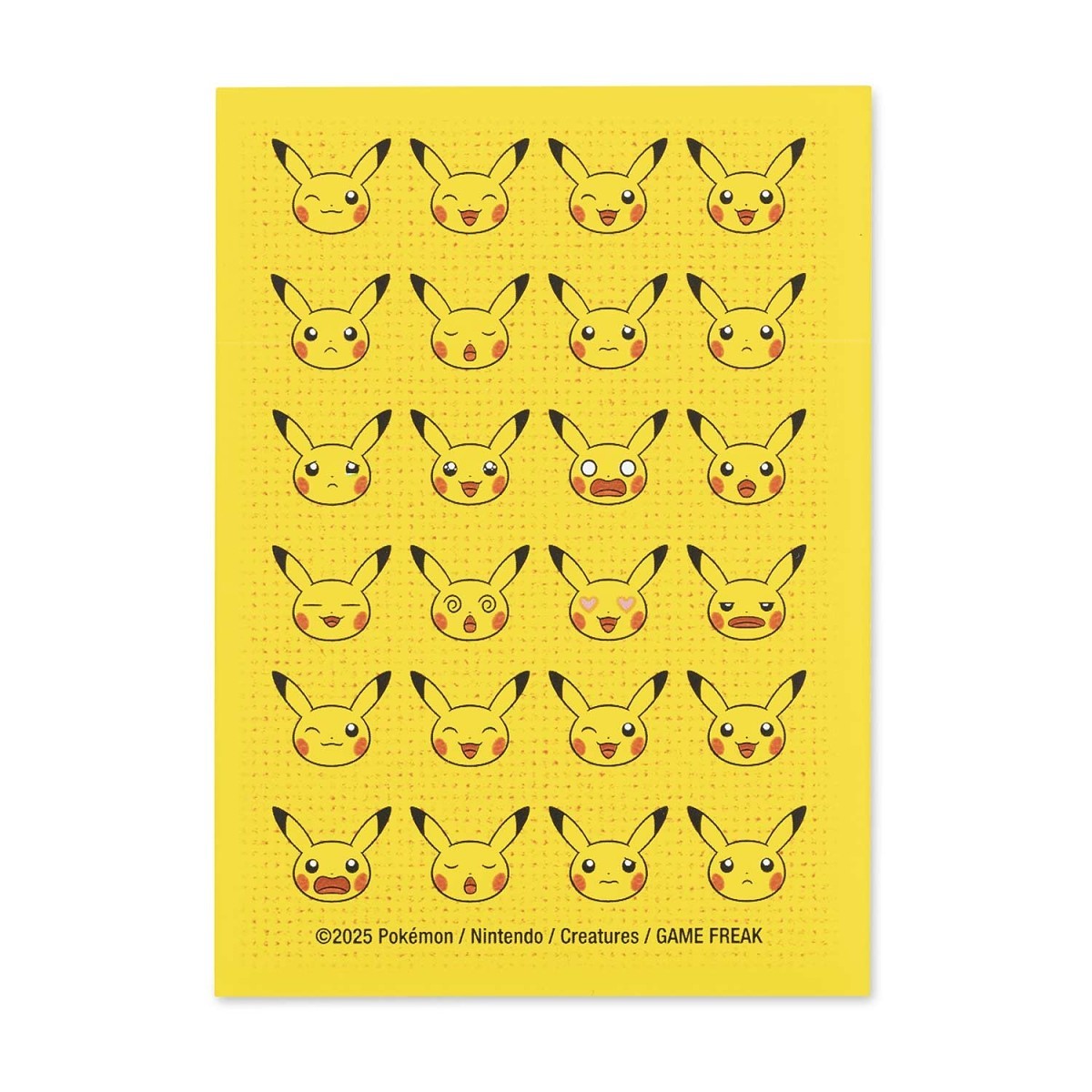 Pikachu Moods Card Sleeves (65 Sleeves)