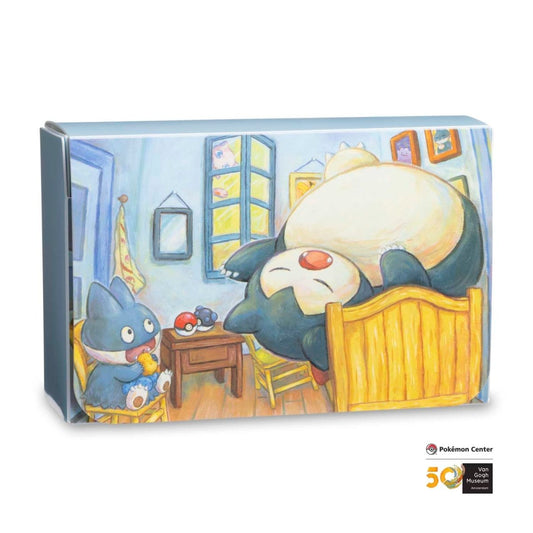 Munchlax & Snorlax Inspired by The Bedroom Pokémon Center × Van Gogh Museum Double Deck Box