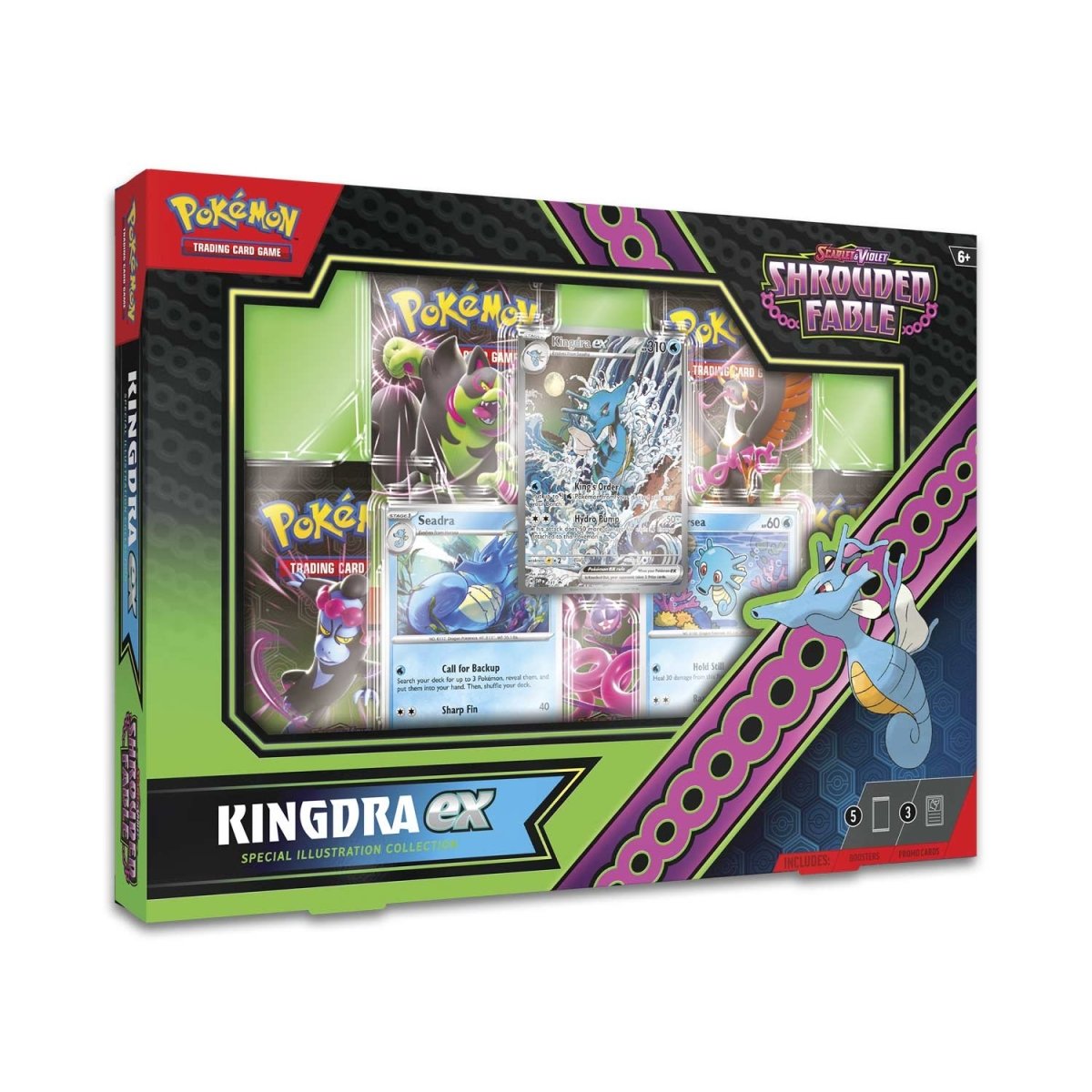 Shrouded Fable Kingdra ex Special Illustration Collection Pokemon TCG