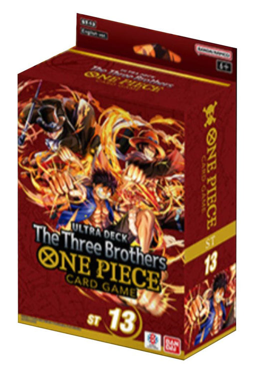 One Piece Ultra Deck: The Three Brothers - ST-13