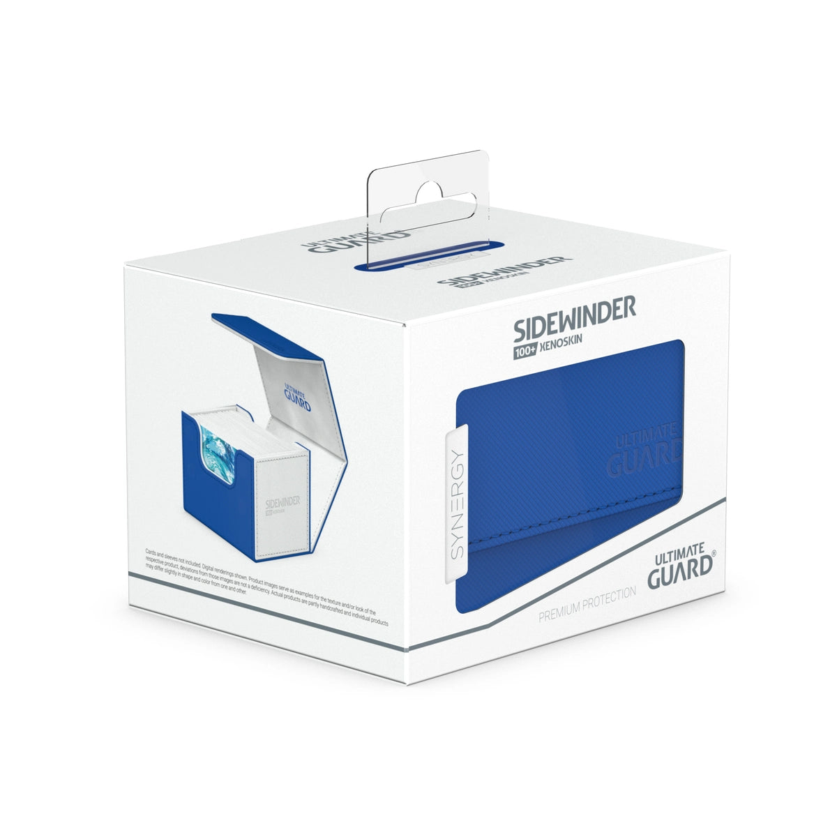 Ultimate Guard Sidewinder Xenoskin Synergy Blue/White 100ct