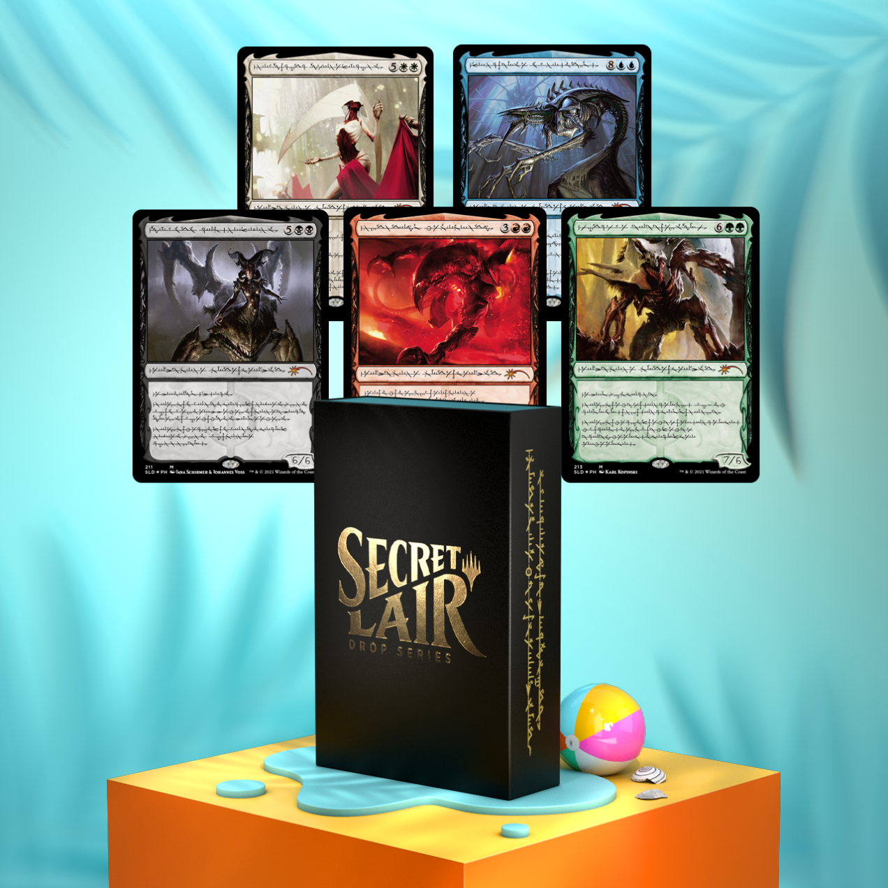 Phyrexian Praetors: Compleat Edition MTG Secret Lair