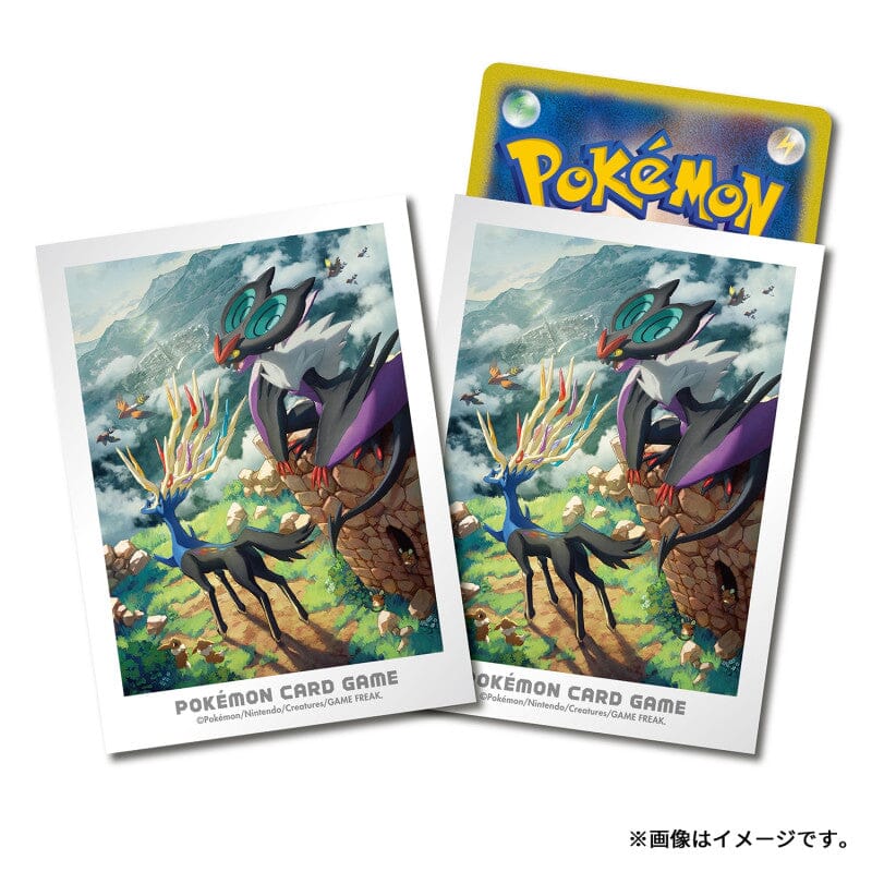 Adventure in Kalos Xerneas Sleeves Pokemon Center Japan 64pack