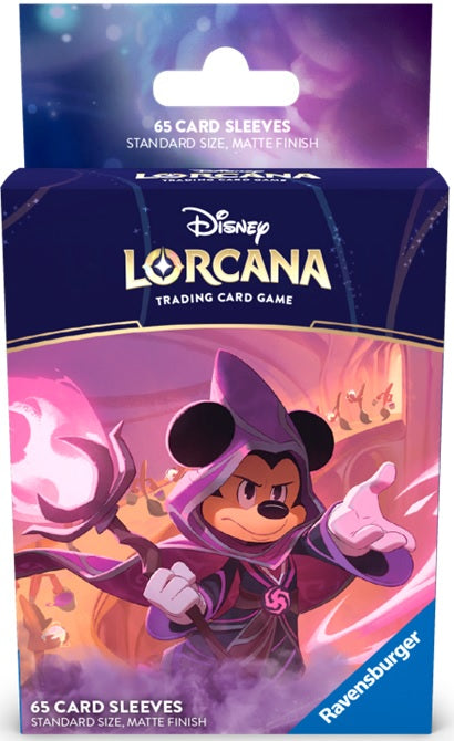 Disney Lorcana Sleeves 65pk - Sorcerer Mickey