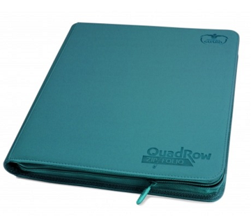 Ultimate Guard Quadrow Zipfolio Xenoskin 24pkt Petrol