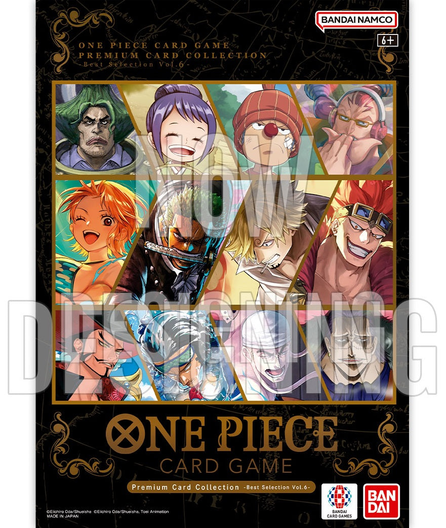 ONE PIECE CG PREMIUM CARD COLLECTION BEST SELECTION VOL 6 – Draw