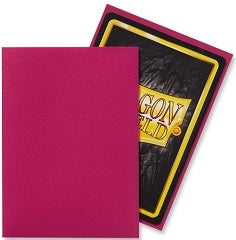 Dragon Shield Matte Magenta Sleeves 100ct