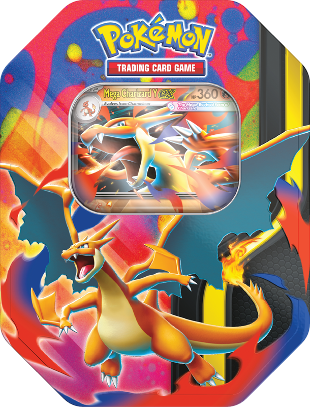 Mega Charizard Tin Pokemon TCG