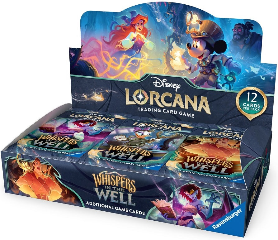Whispers In The Well Booster Box Disney Lorcana – Draw For Turn Games