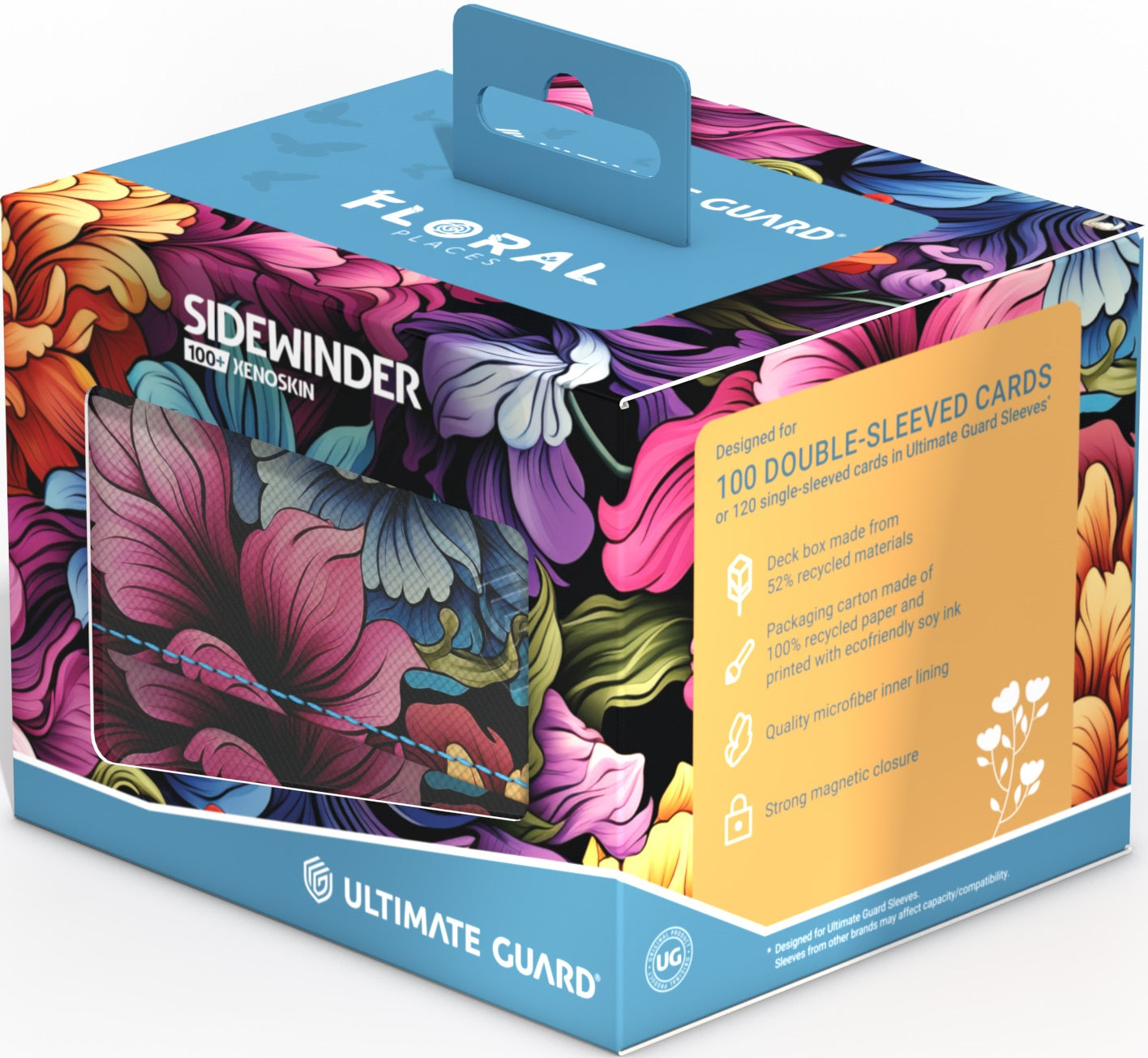 Ultimate Guard Sidewinder Xenoskin Floral Places - Springbloon Meadow 100ct