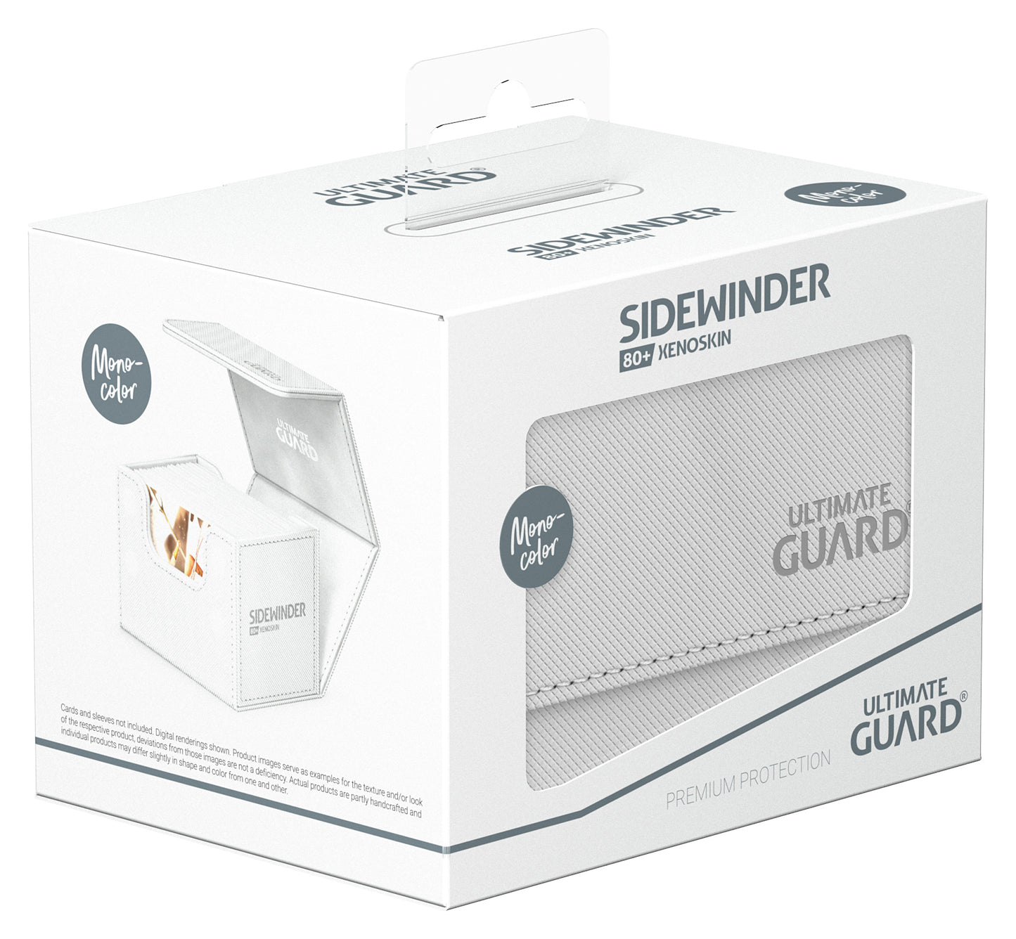 Ultimate Guard Sidewinder Xenoskin White 80ct