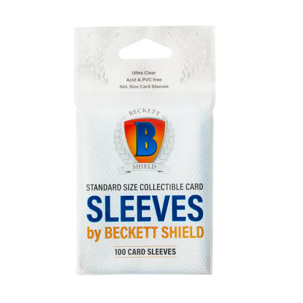 Standard Size Card Sleeves by Beckett (100ct)