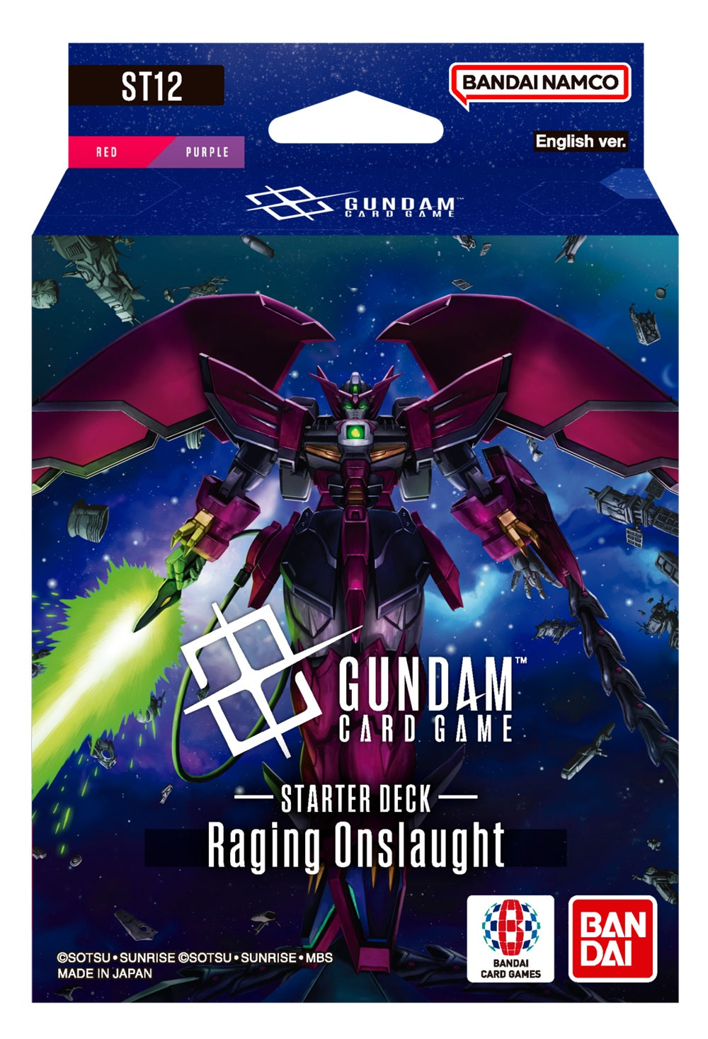 ST-12 RAGING ONSLAUGHT STARTER DECK
