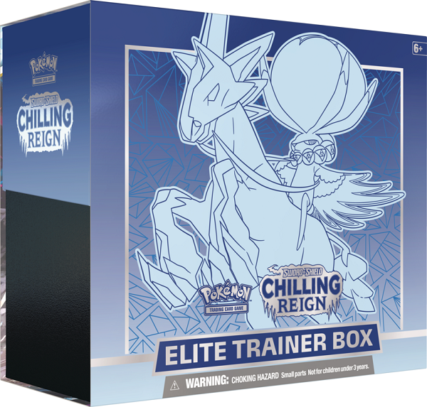 Sword & Shield - Chilling Reign Elite Trainer Box - Ice Rider Pokémon TCG