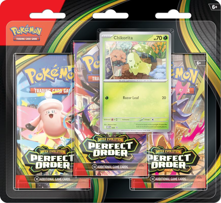 Perfect Order 3 Pack Blister (Random Promo) – Draw For Turn Games