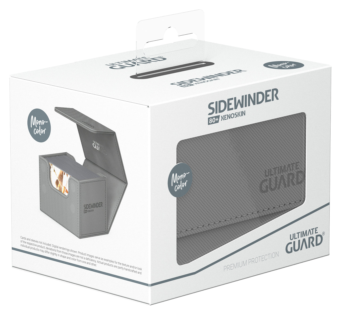 Ultimate Guard Sidewinder Xenoskin Grey 80ct