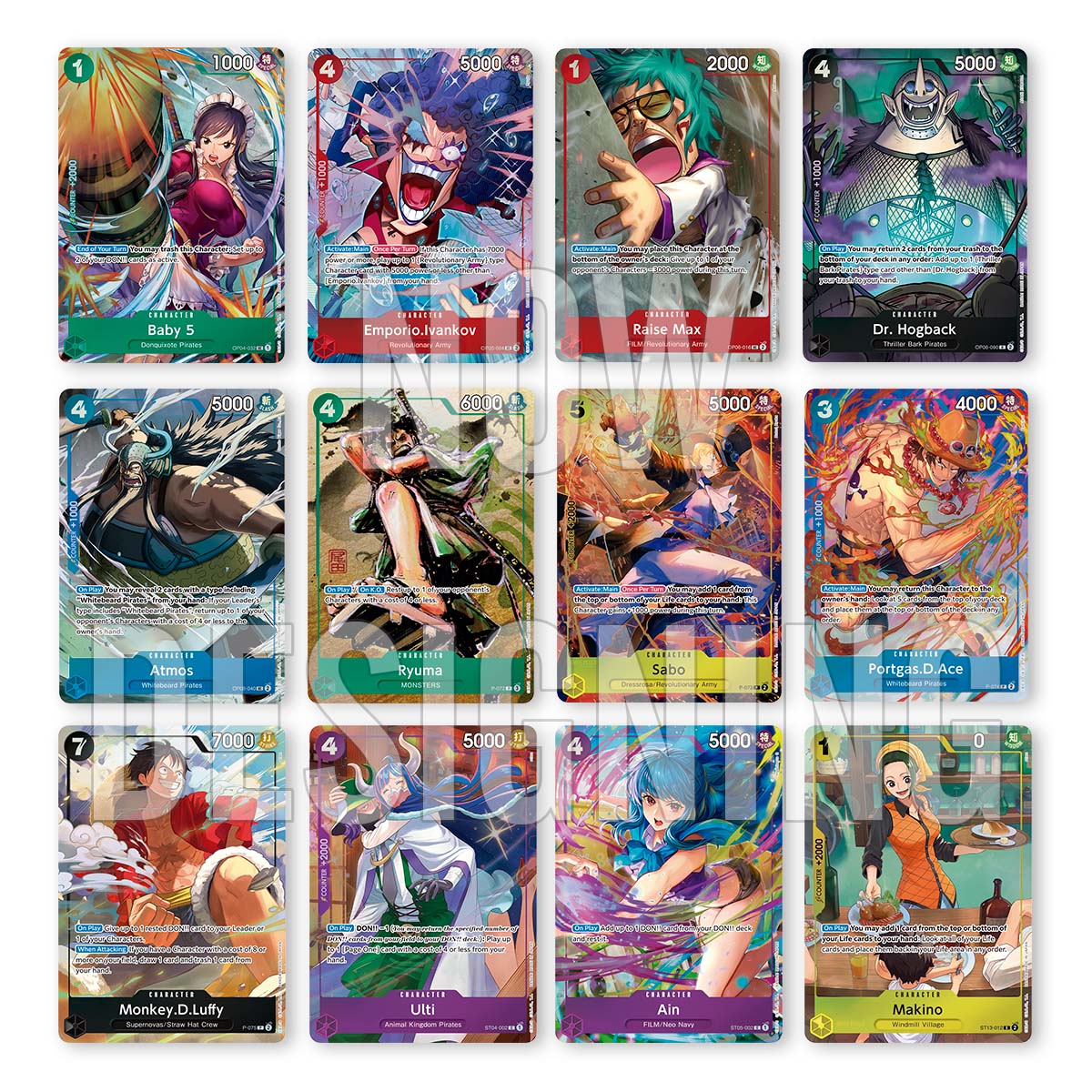The Best Selection V3 One Piece CG Premium Card Collection