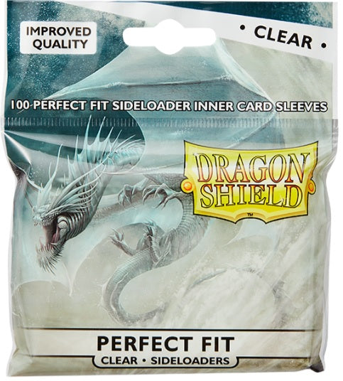 Dragon Shield Perfect Fit Clear Sleeves 100ct