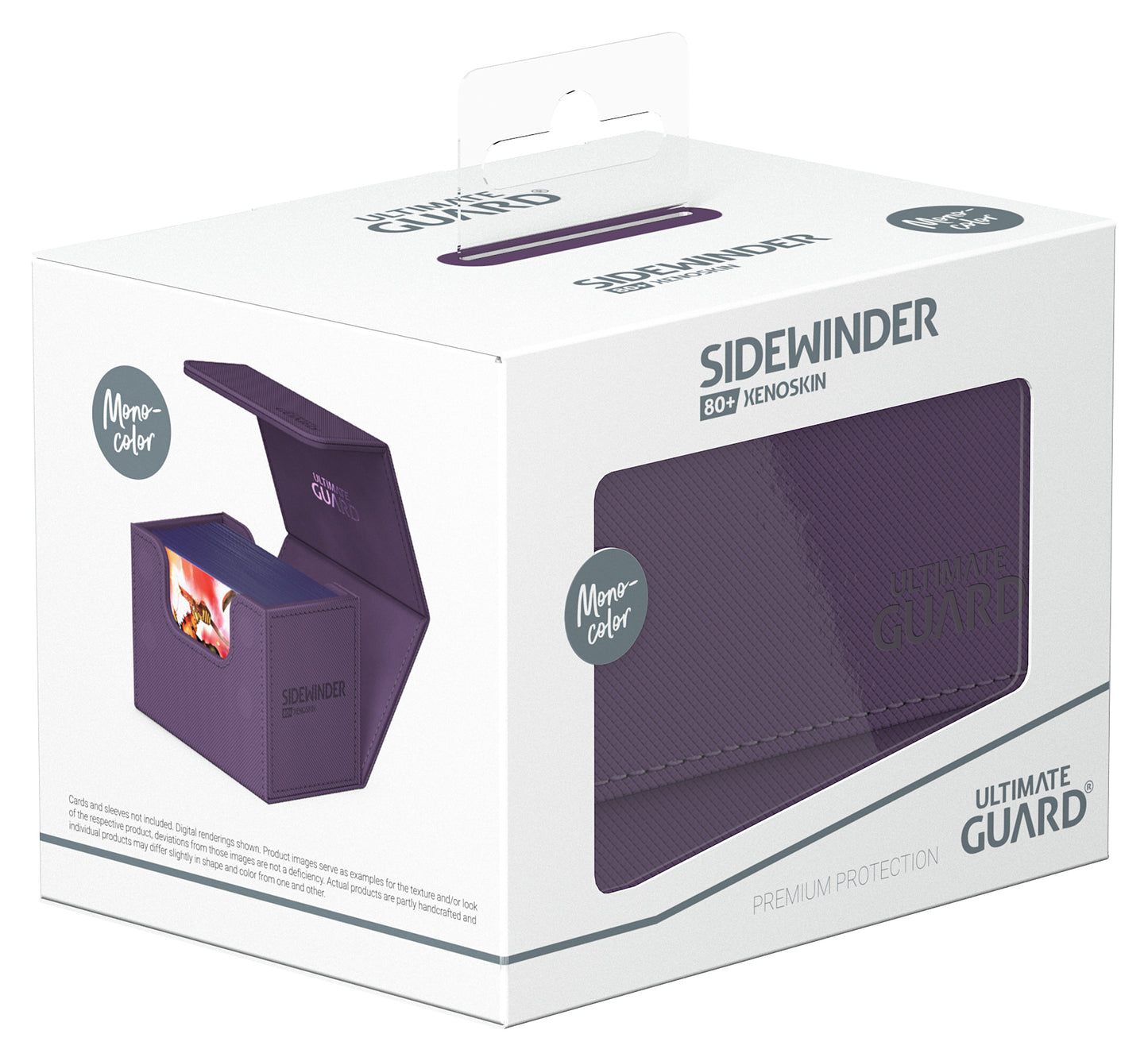 Ultimate Guard Sidewinder Xenoskin Purple 80ct