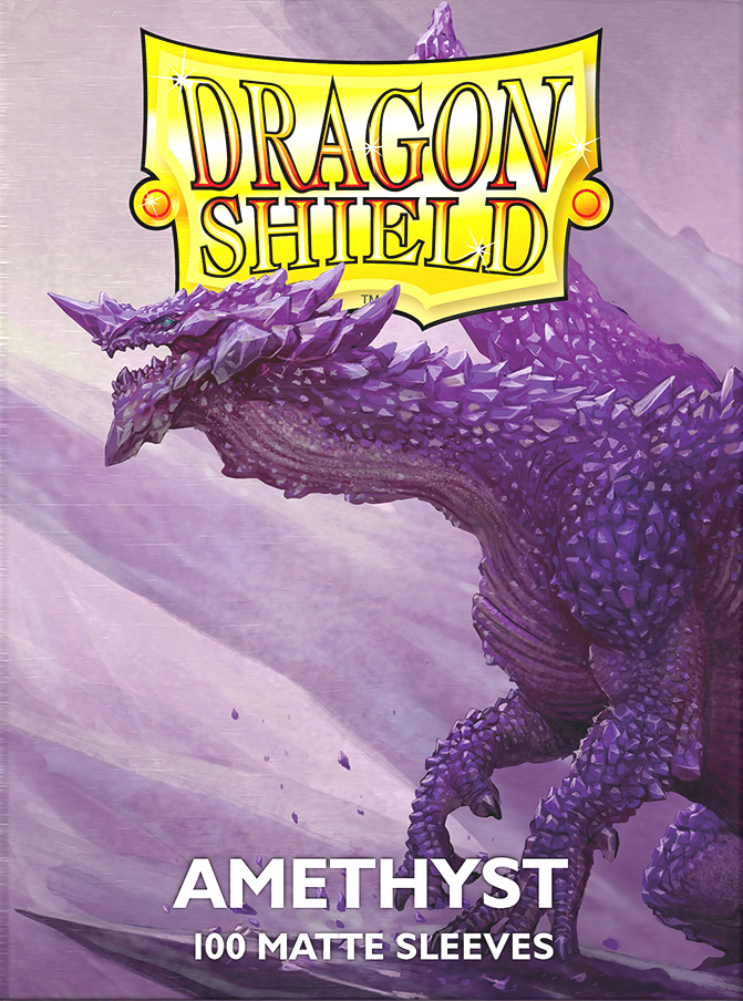 Dragon Shield Matte Amethyst Sleeves 100ct