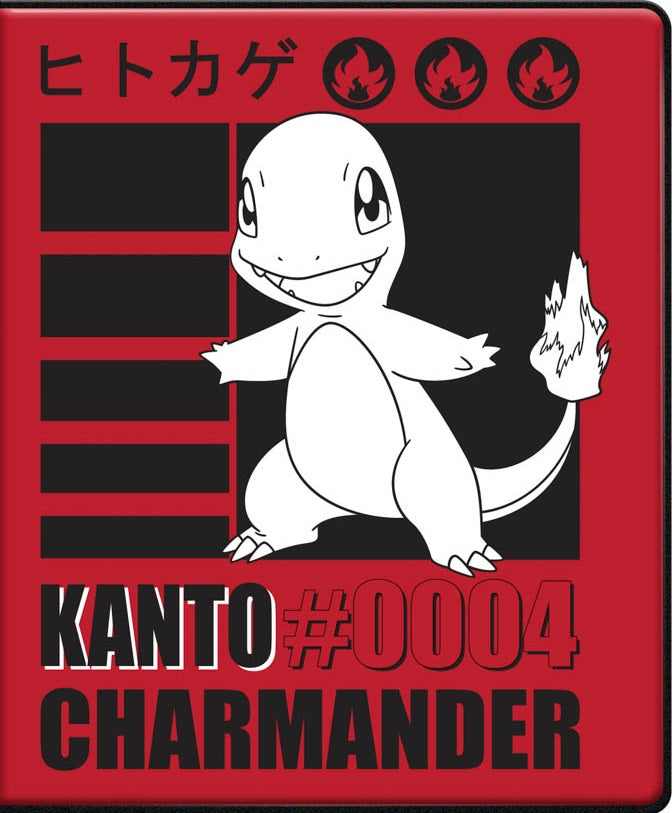 Charmander 4 Pocket Pokemon Ultra Pro Portfolio