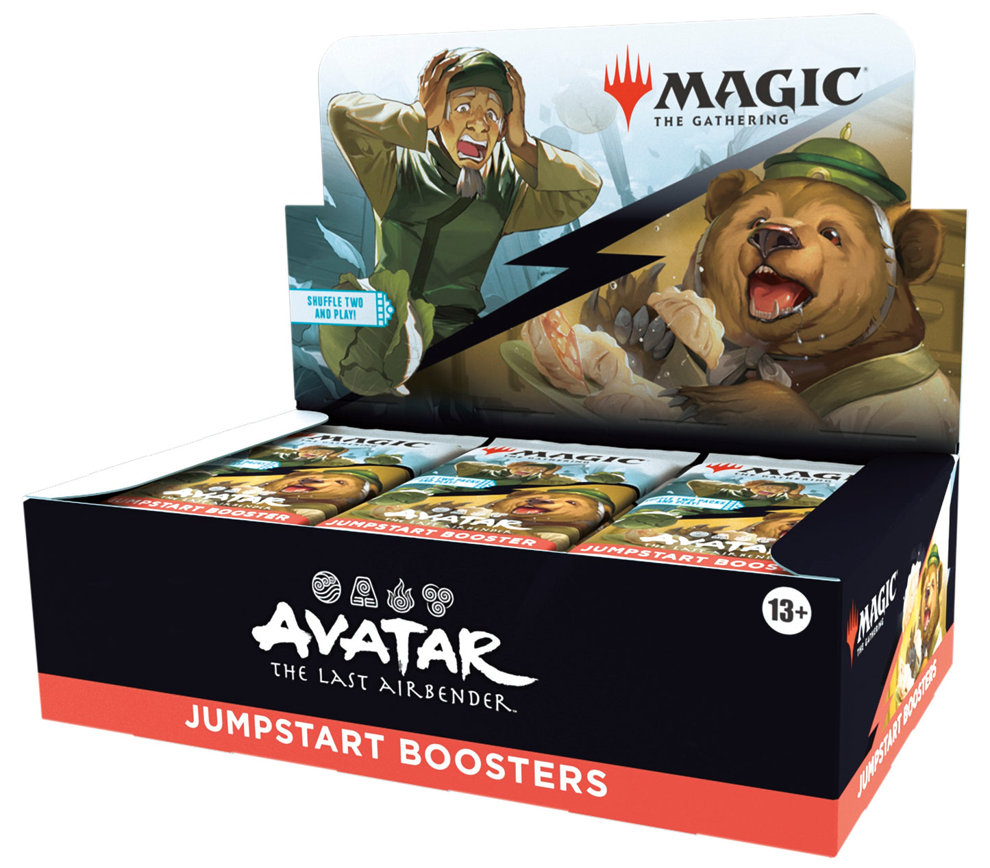 Avatar The Last Airbender Jumpstart Booster Box Magic The Gathering