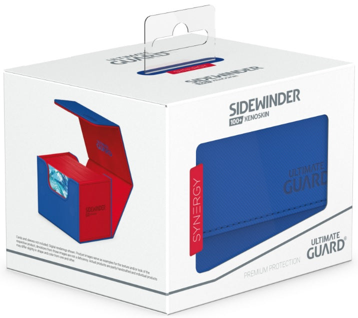 Ultimate Guard Sidewinder Xenoskin Synergy Blue/Red 100ct