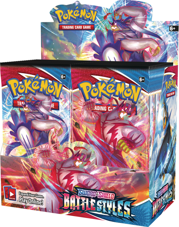 Battle Styles Booster Box Display Pokemon TCG