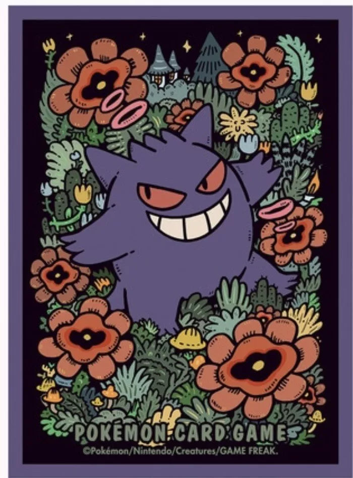 Gengar & Roses Sleeevs Pokemon Center Japan (64 pack)
