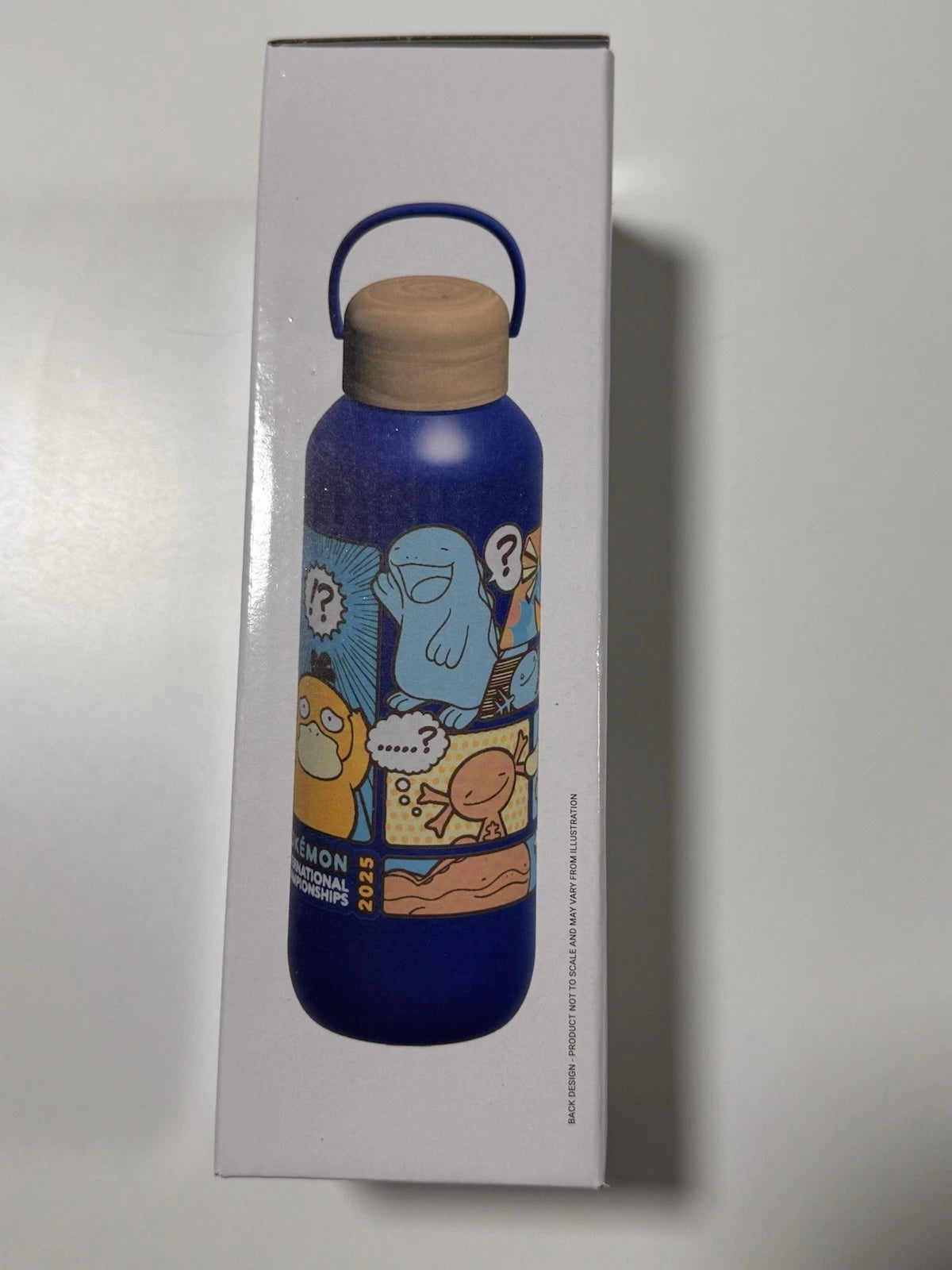 Pokemon Internationals 2025 Exclusive Water Bottle Psyduck & Wooper