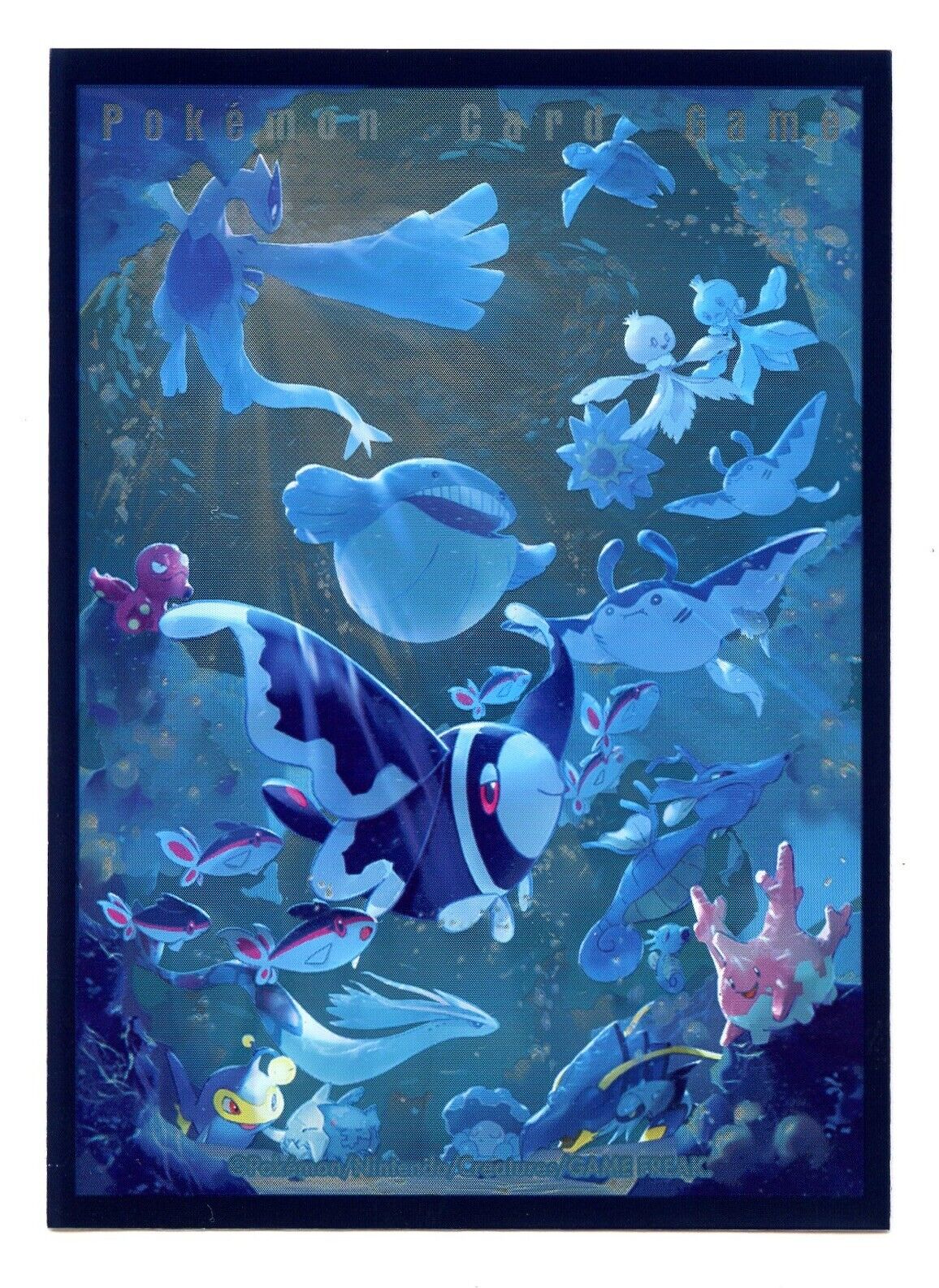 Lumineon and Ocean Friends Sleeves Pokemon Center Japan 2022 64 pack