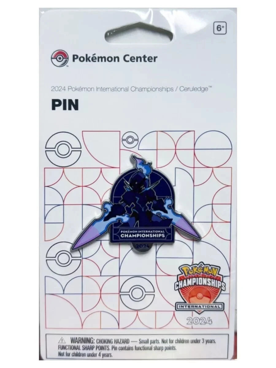 2024 Pokemon International Championships Pin Ceruledge