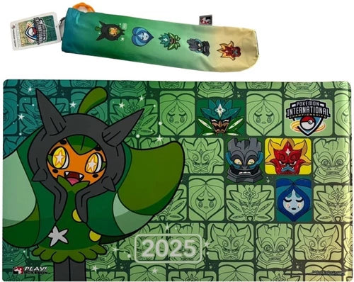 Pokemon Internationals 2025 Exclusive Playmat & Bag Ogerpon