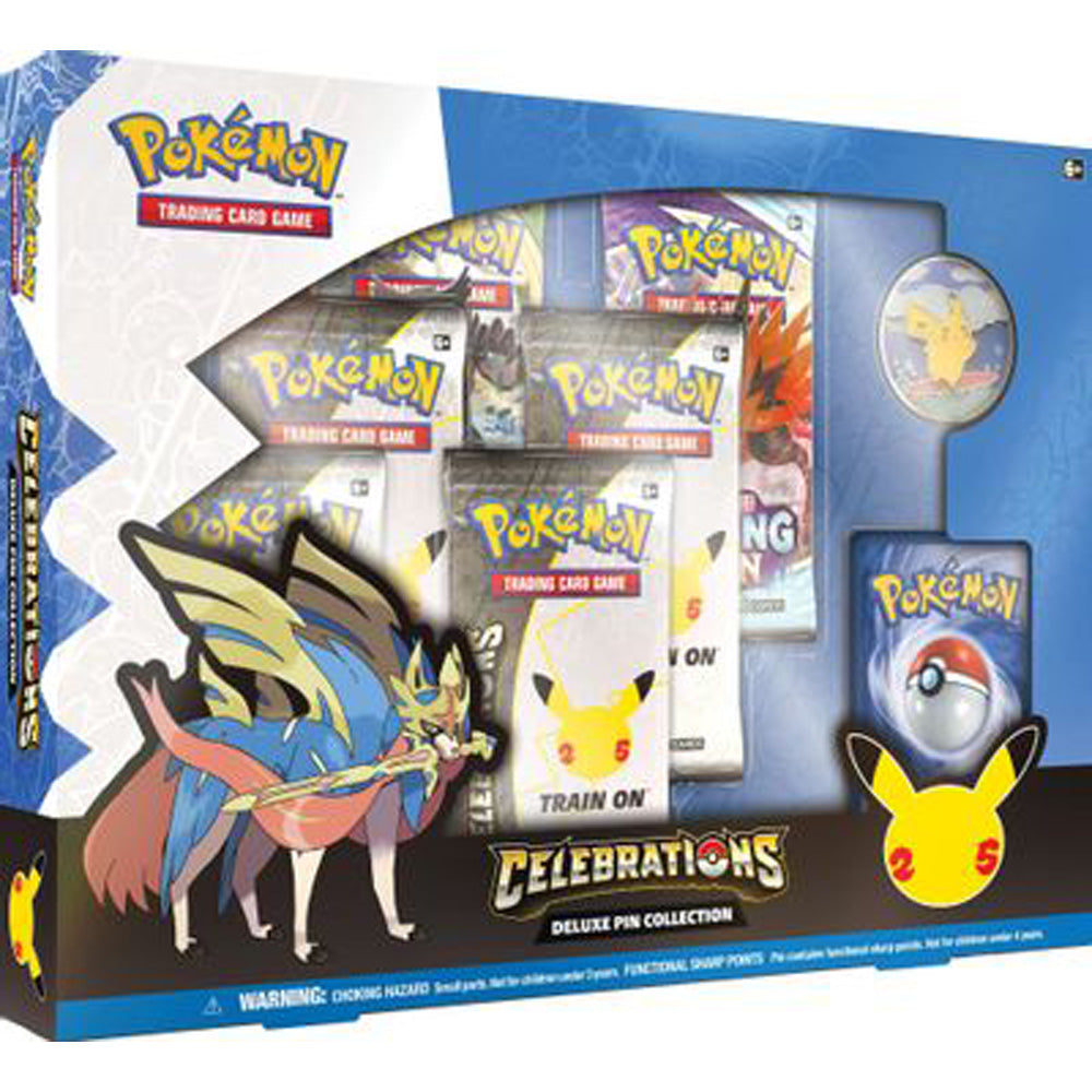 Pokémon Celebrations Deluxe Pin Collection - Zacian Lv.X