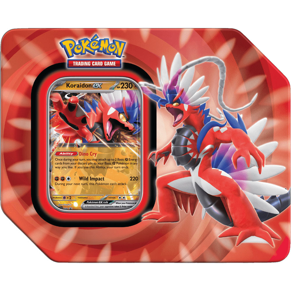 Pokemon Paldea Legends Tin - Koraidon ex