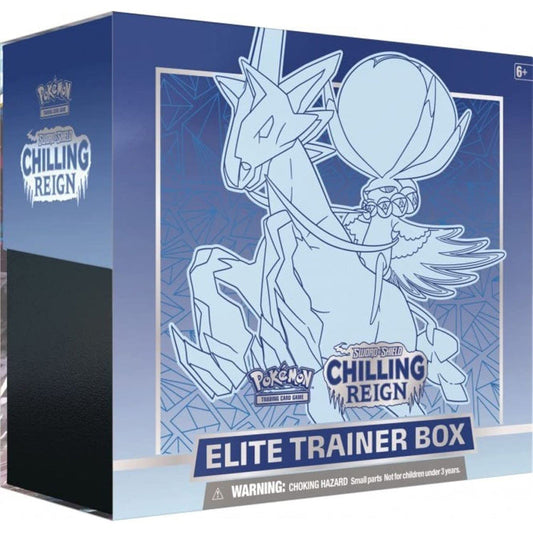 Pokémon TCG: Sword & Shield—Chilling Reign Elite Trainer Box Ice Rider