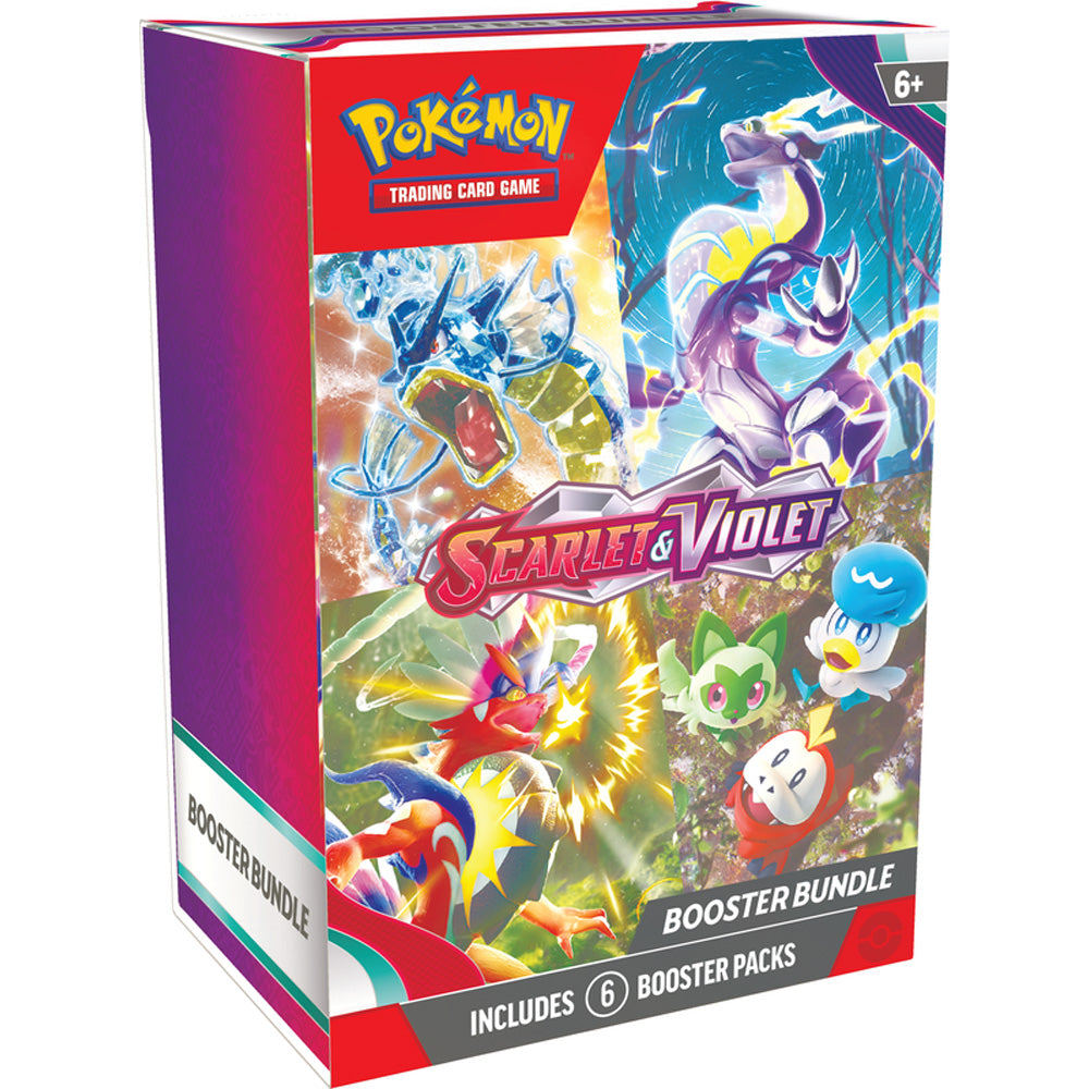 Scarlet & Violet 6 Pack Booster Bundle