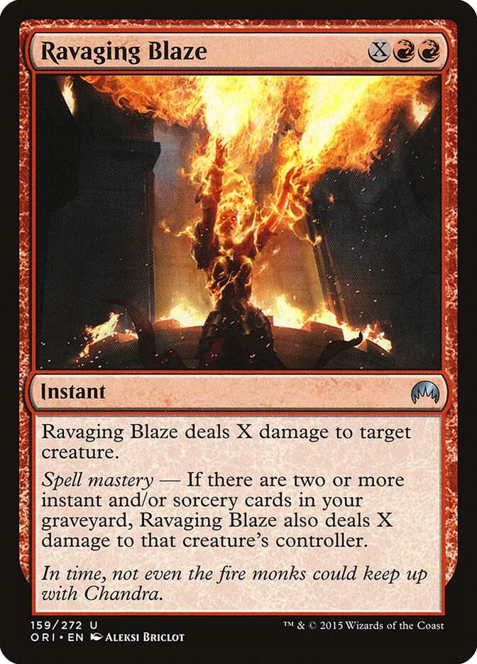 Ravaging Blaze [Magic Origins] 159