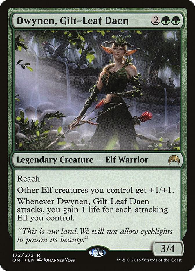 Dwynen, Gilt-Leaf Daen [Magic Origins] 172