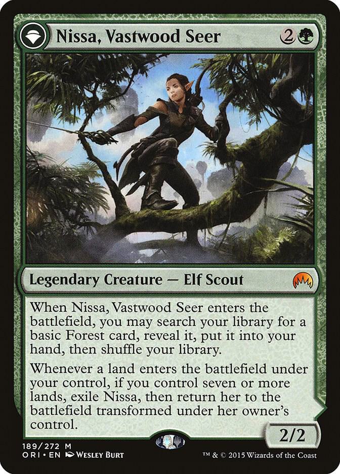 Nissa, Vastwood Seer [Magic Origins] 189