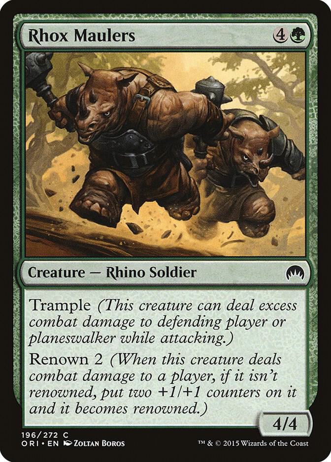 Rhox Maulers [Magic Origins] 196